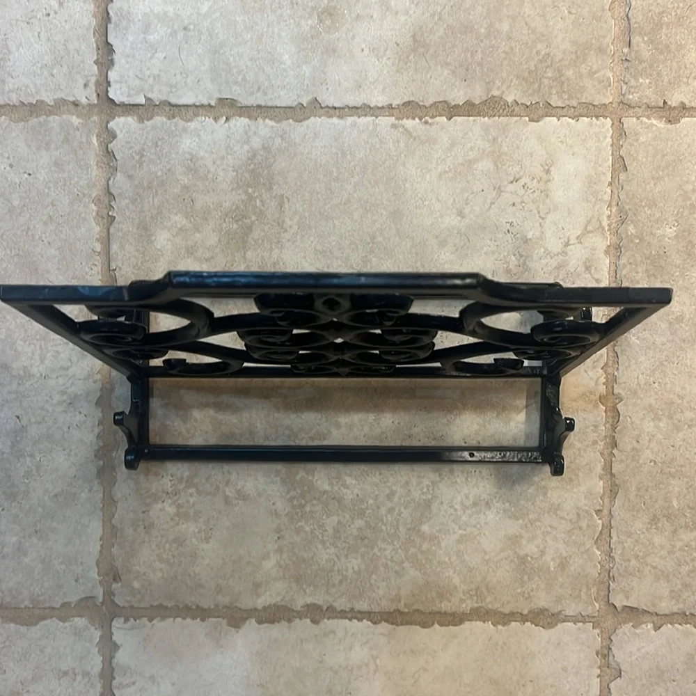 Beautiful Cast Iron Cook Book Holder
